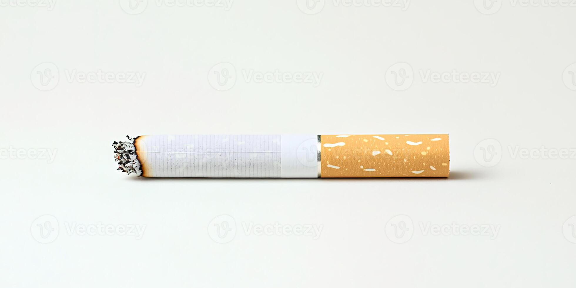 Close-up of a cigarette lit photo