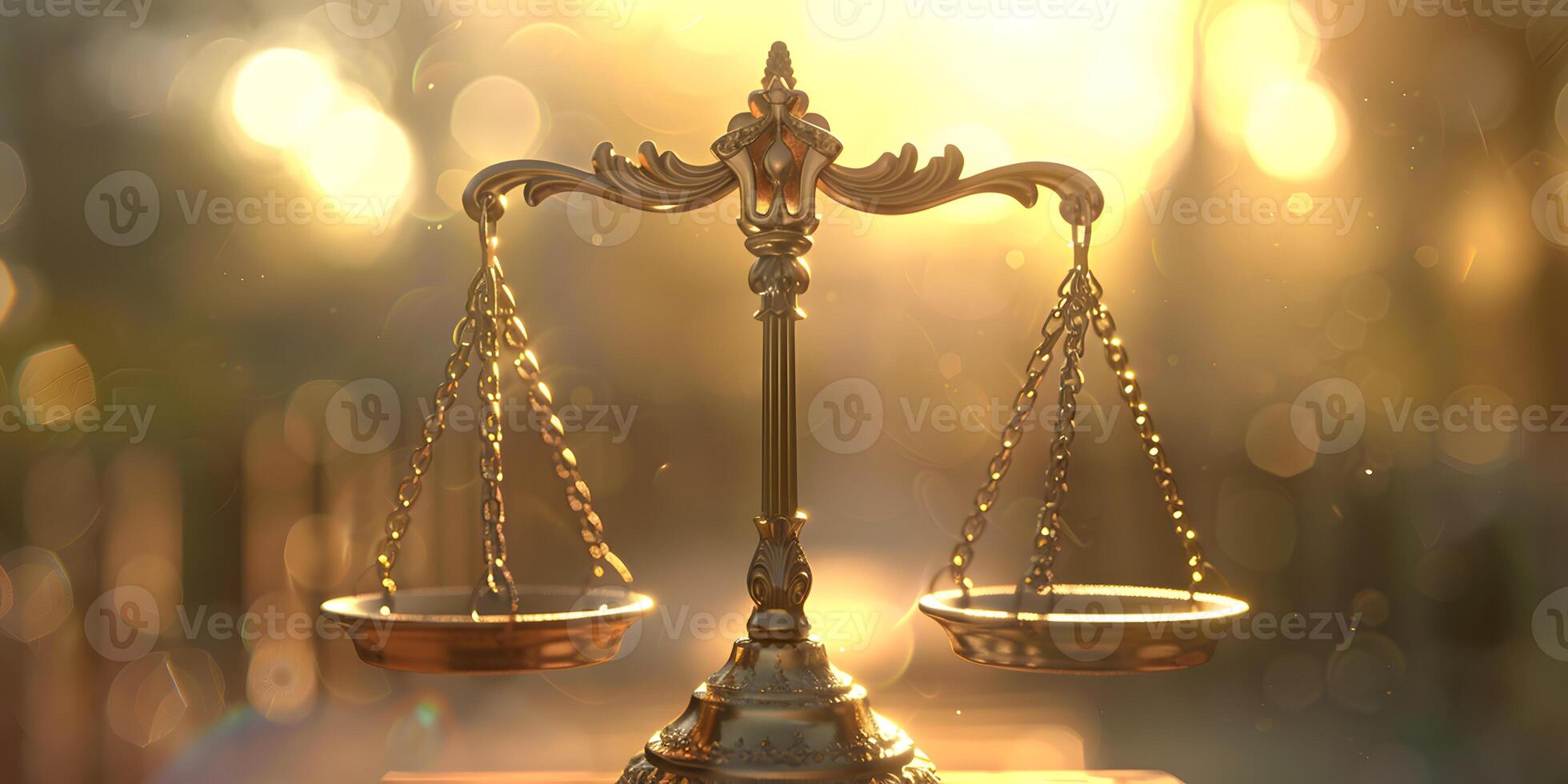 Libra on an abstract background photo