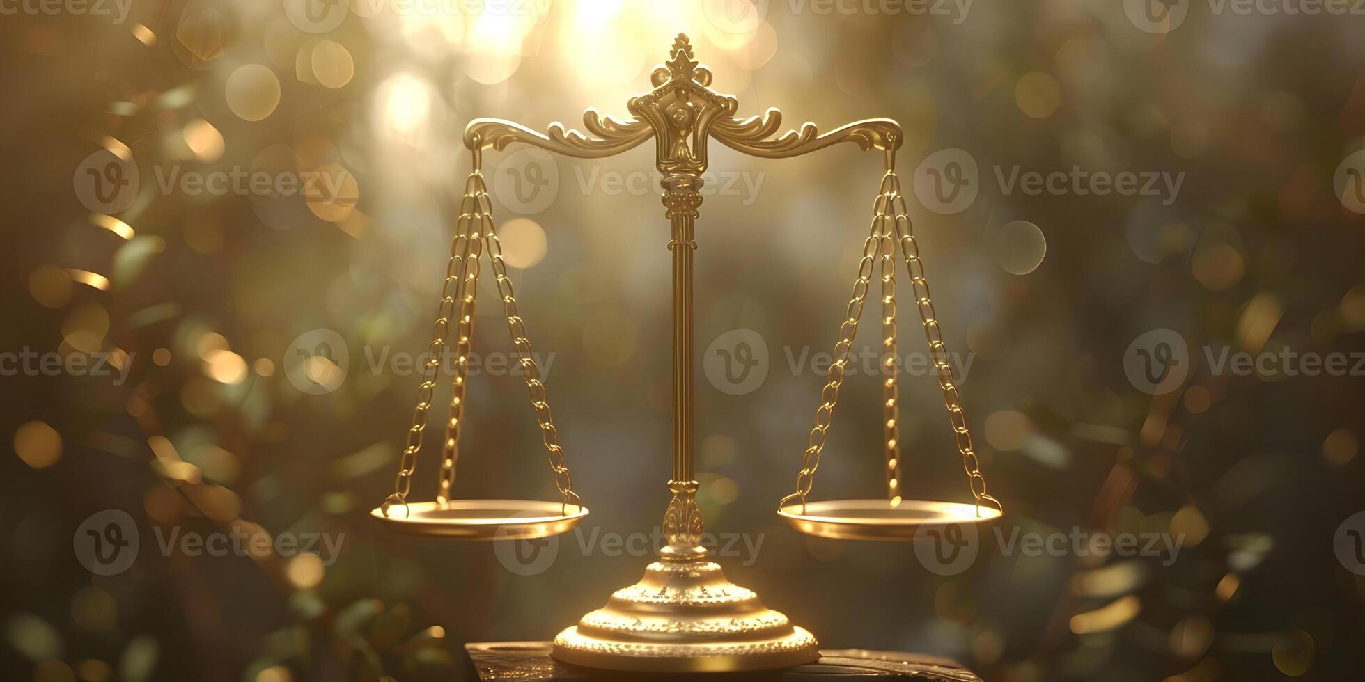 Libra on an abstract background photo