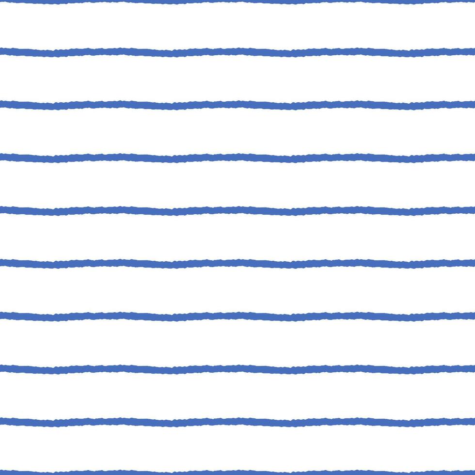 Bold Horizontal Blue Stripe Pattern vector