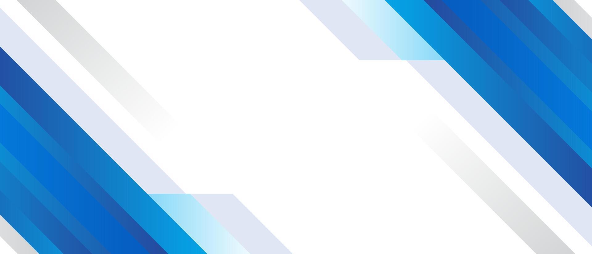 Abstract blue and white lines background vector