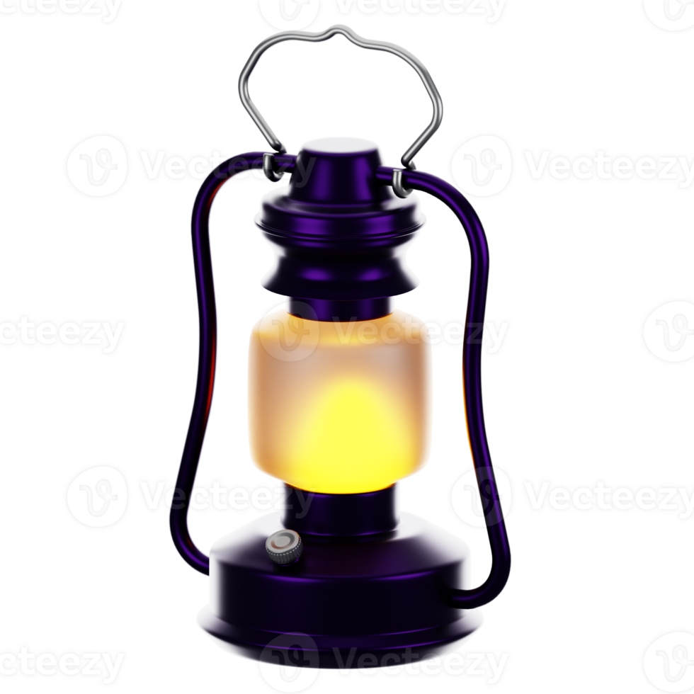 3d rendering halloween icon concept. 3d render lantern png