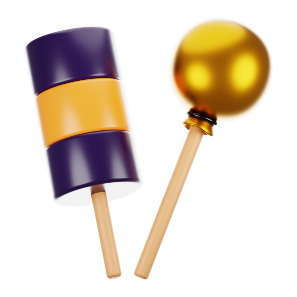 3d rendering halloween icon concept. 3d render candys png