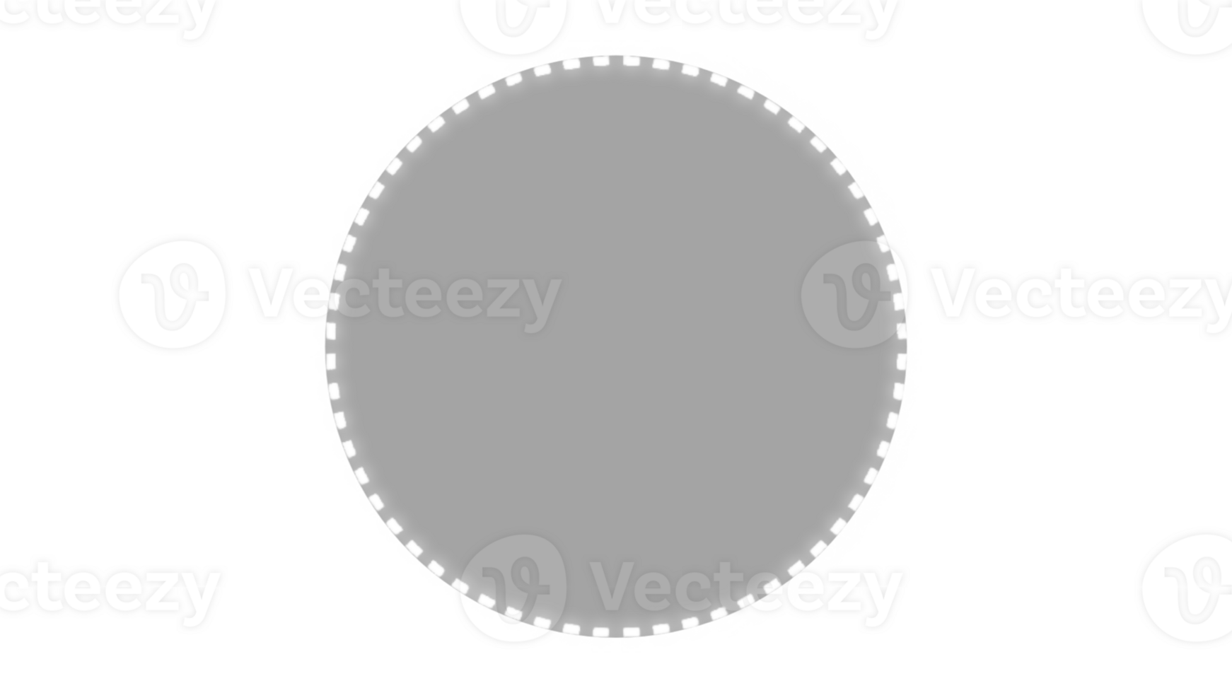 Dotted Line Circle png
