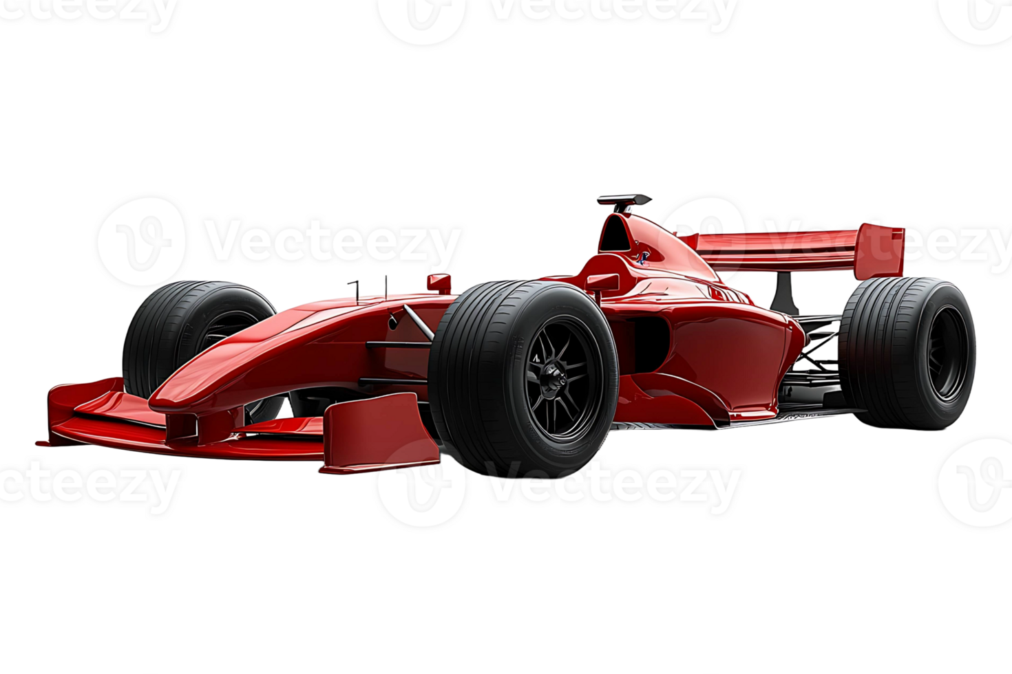 Racing car isolated on transparent background png