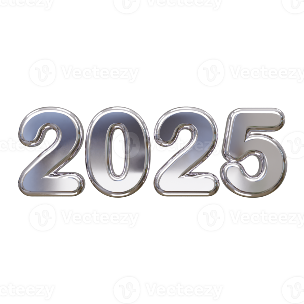 New year Happy New Year celebration concept. New Year 2025 illustration png