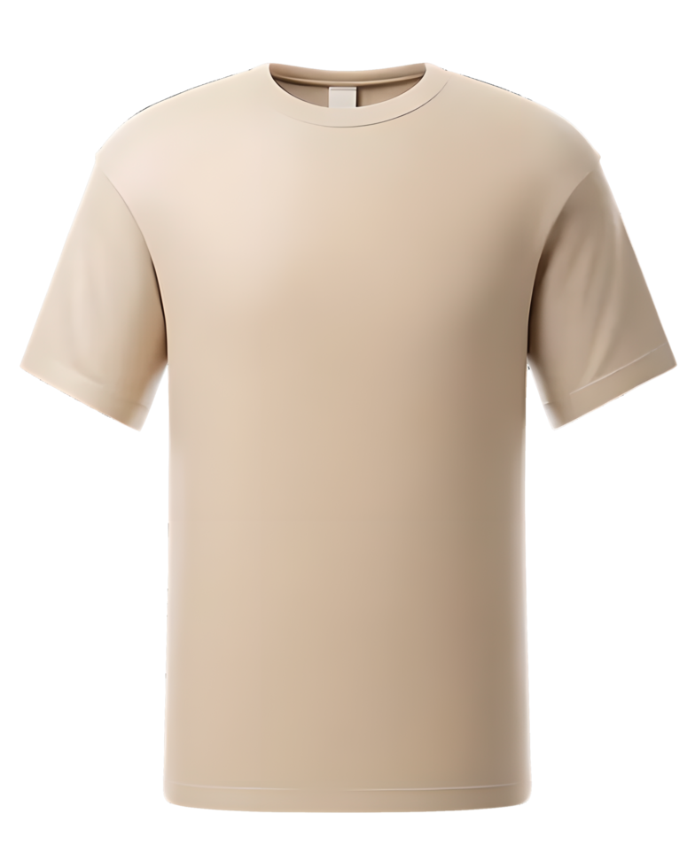 beige colored plain shirt png