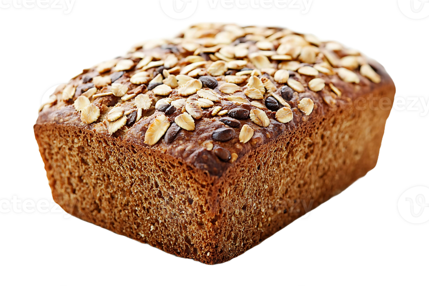 Quick bread isolated on transparent background png