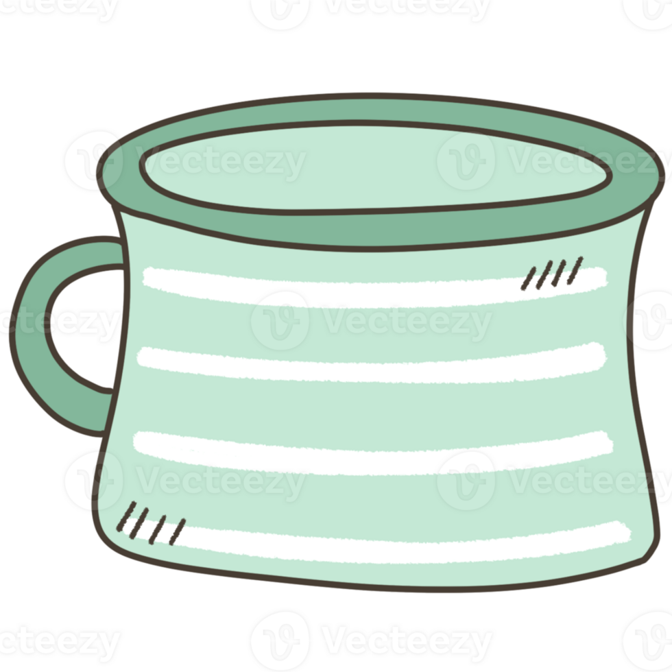 green stripes mug png