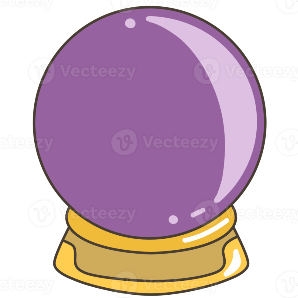 magic crystal ball png