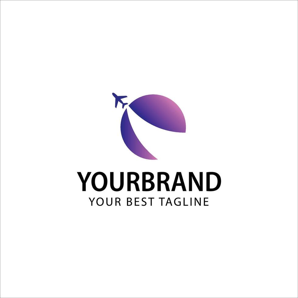 Unseen Wonders Travel Logo and Design vector