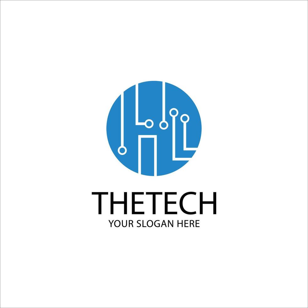 Creative Tech Logo Design for Cutting-Edge Solutions vector