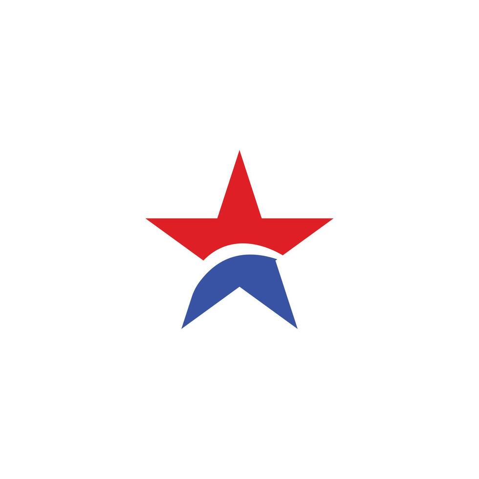 Dynamic Star Logo Design for Creative Agencies vector