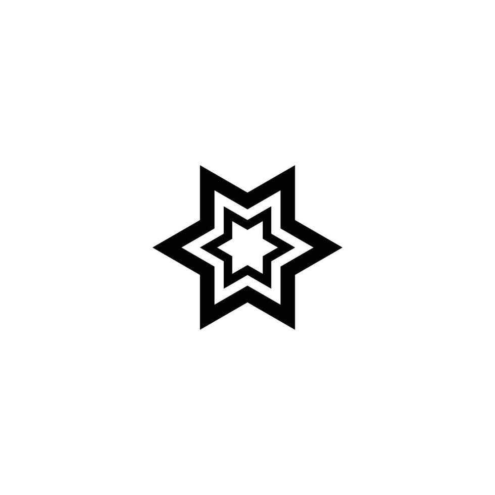 Bold Star Logo Design for Fashion Companies vector