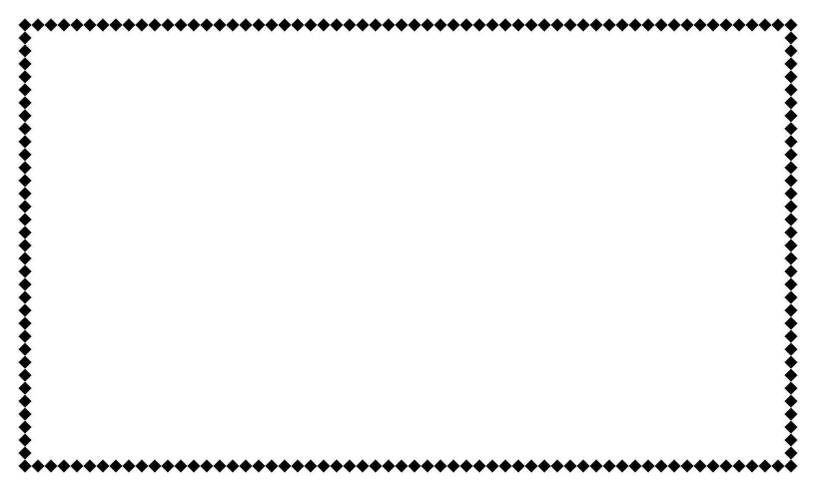 square rectangle picture frame white background vector