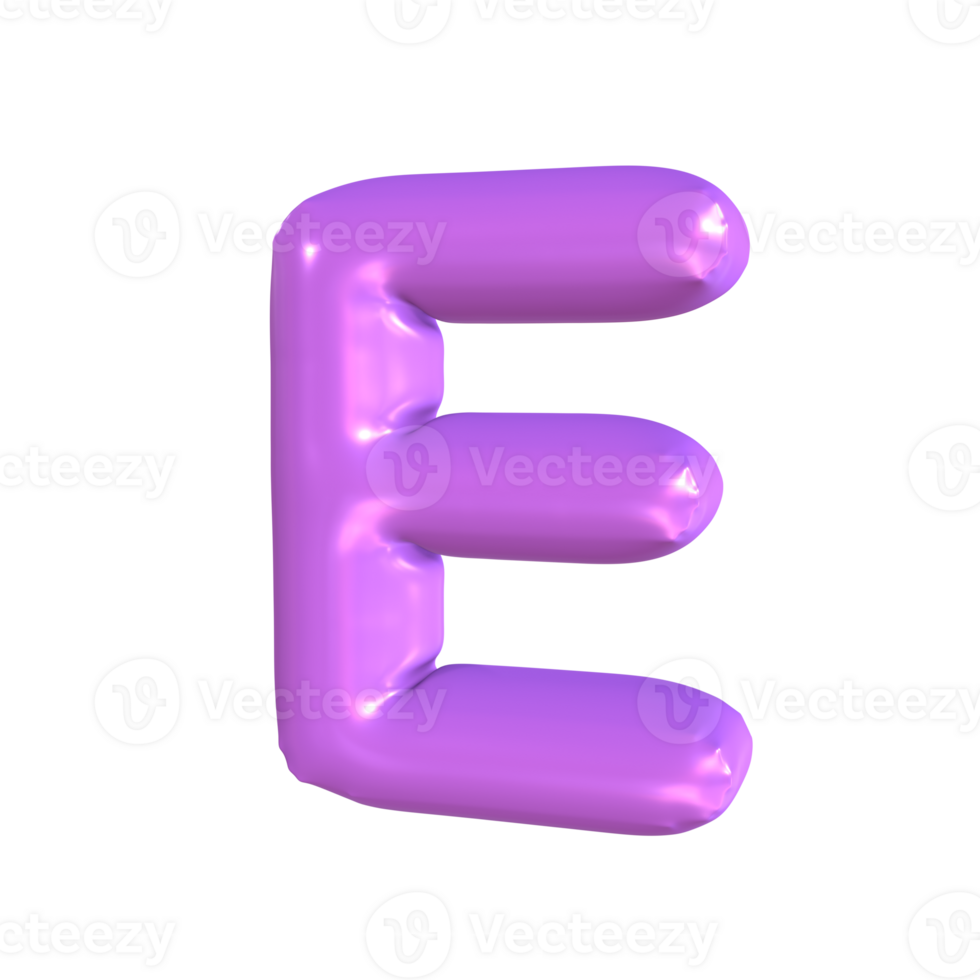 3D Ilustration E png