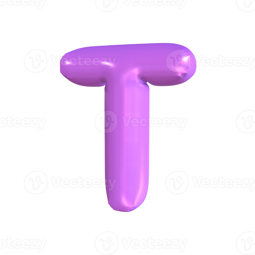 3D Ilustration T png