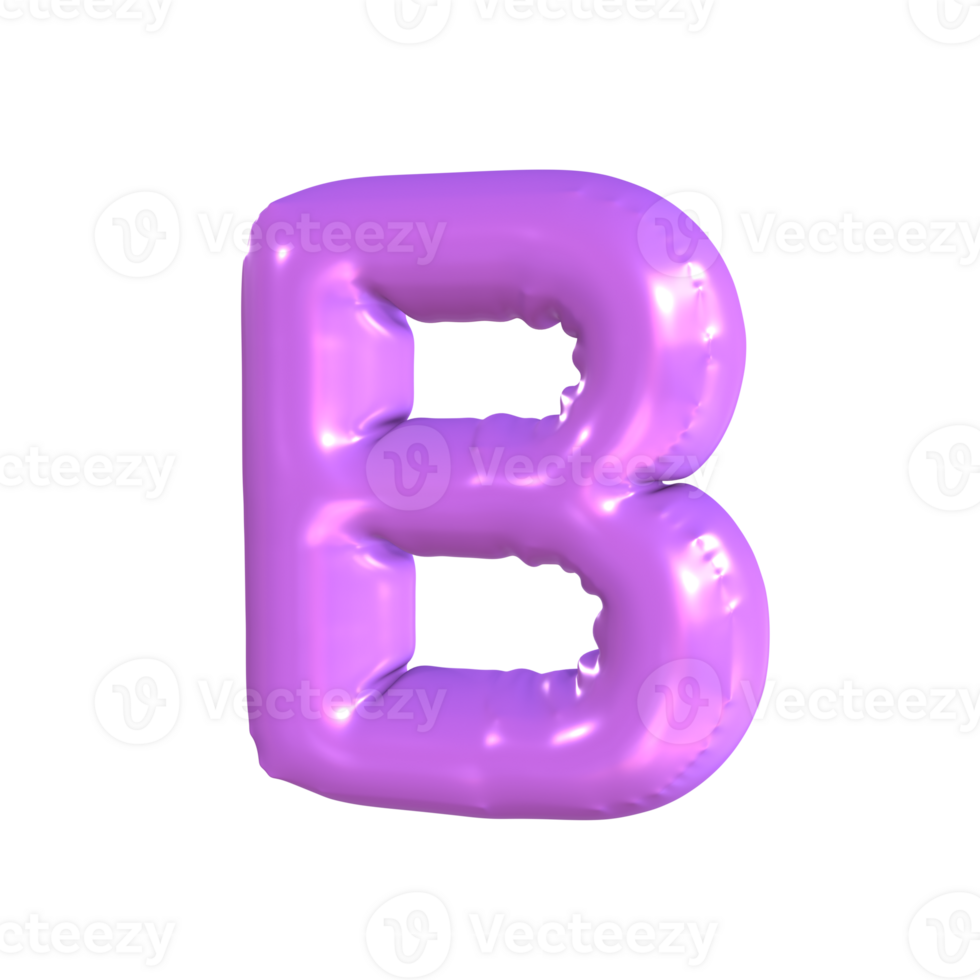 3D Ilustration B png