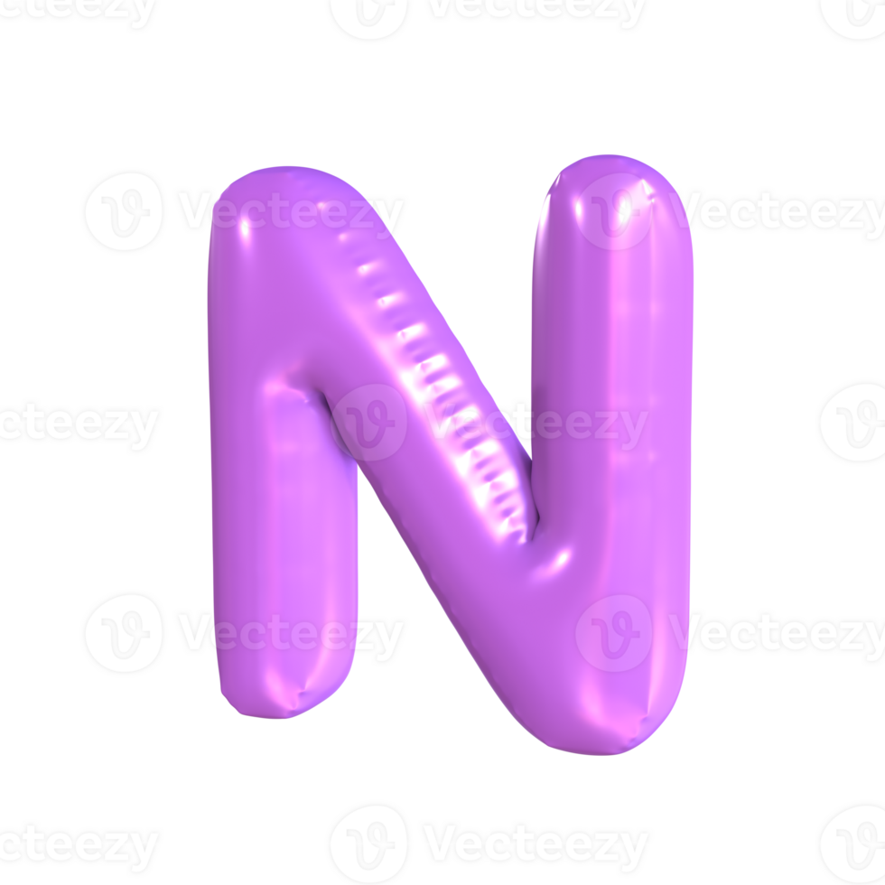 3D Ilustration N png