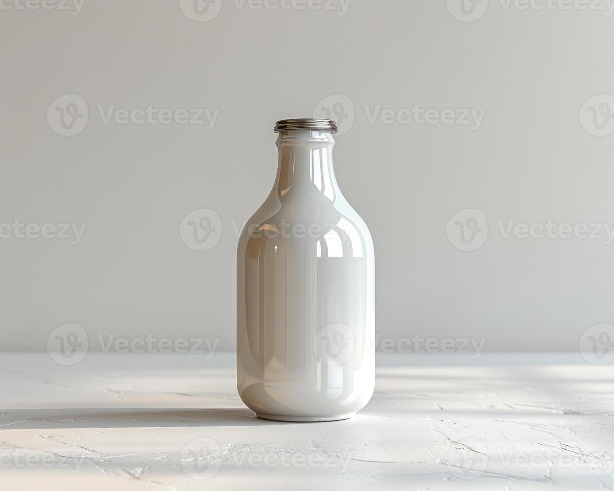 Photo of a milk bottle