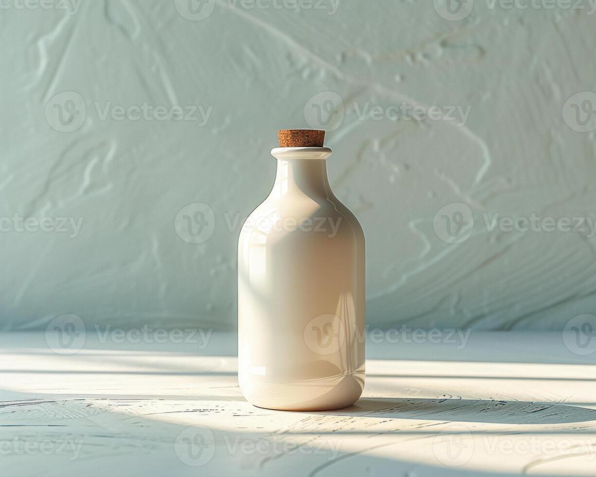 Photo of a milk bottle