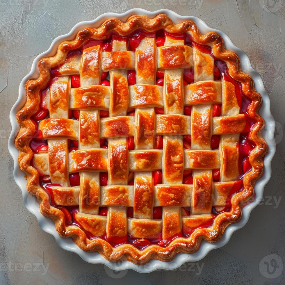 Photo of a apple pie