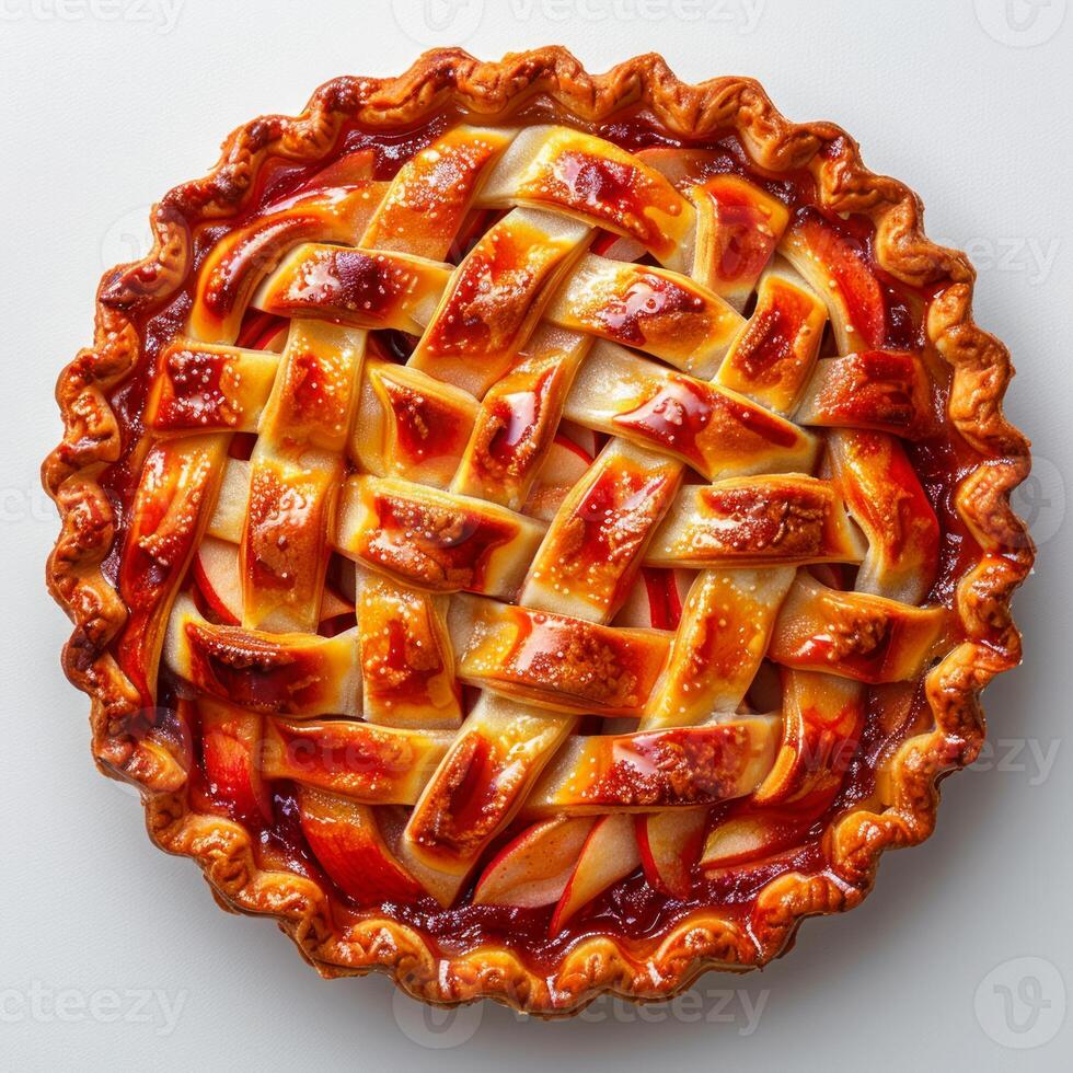 Photo of a apple pie
