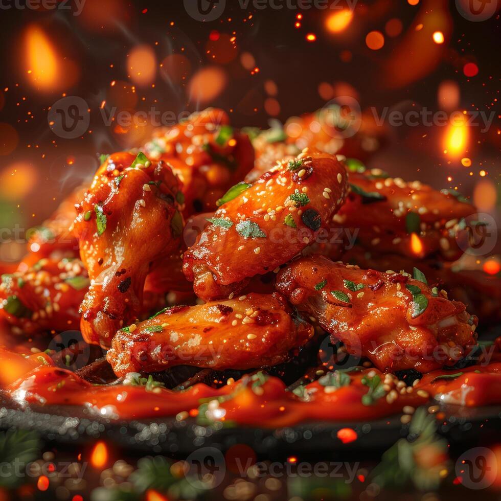 Photo of a chicken wings