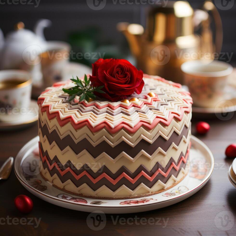 Photo of a tart cake