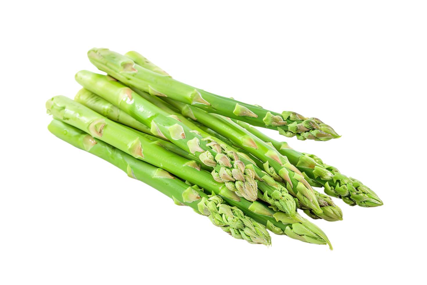Asparagus isolated on transparent background. png