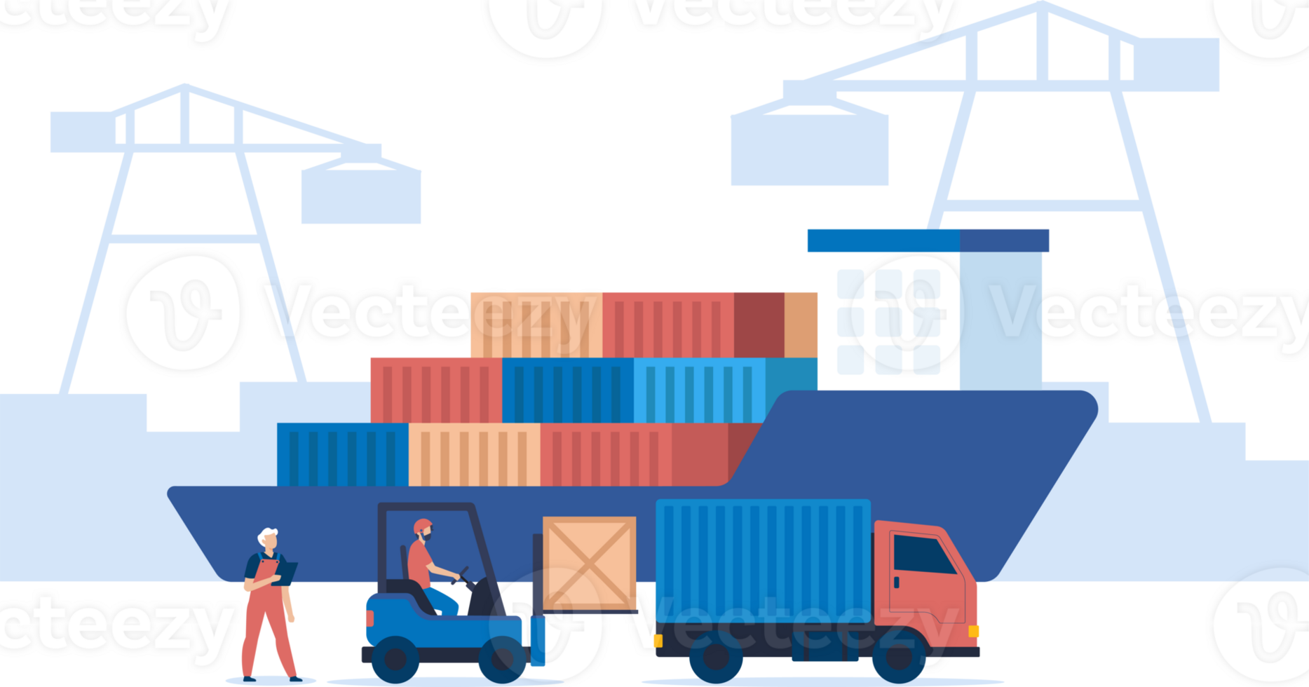 Comprehensive Logistics Solutions for Optimized Transportation and Efficient Distribution Networks. Streamlined Supply Chain Management and Freight Handling for Improved Operations. png