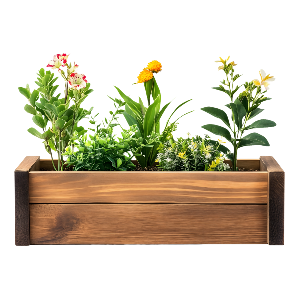 Blooming Elegance Transparent Background Planter png