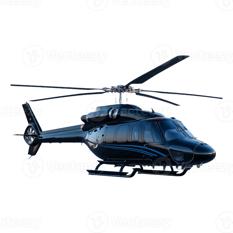 Private Jet Engine Helicopter Highlighted on Transparent Background Designed for Premium Marketing, Product Promotions, and Social Media Posts png
