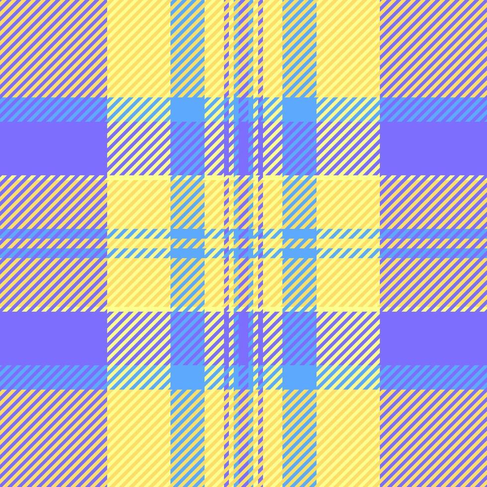Textile design of textured plaid. Checkered fabric pattern swatch for shirt, dress, suit, wrapping paper print, invitation and gift card. vector