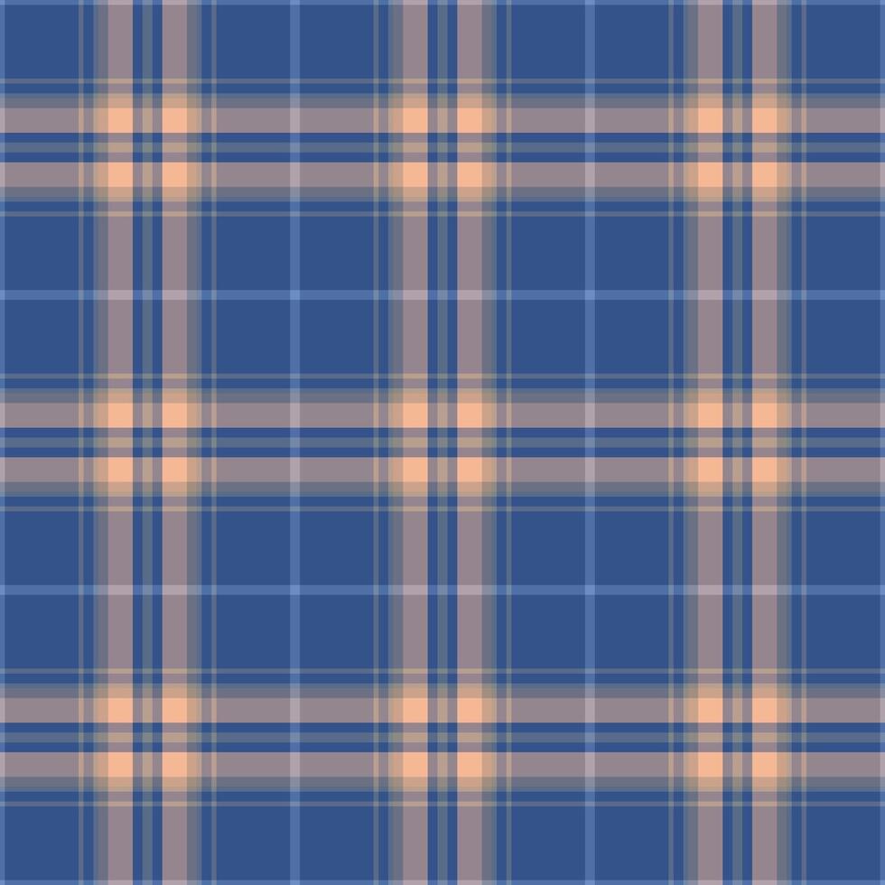 Plaid seamless pattern. background of textile ornament. Flat fabric design. vector