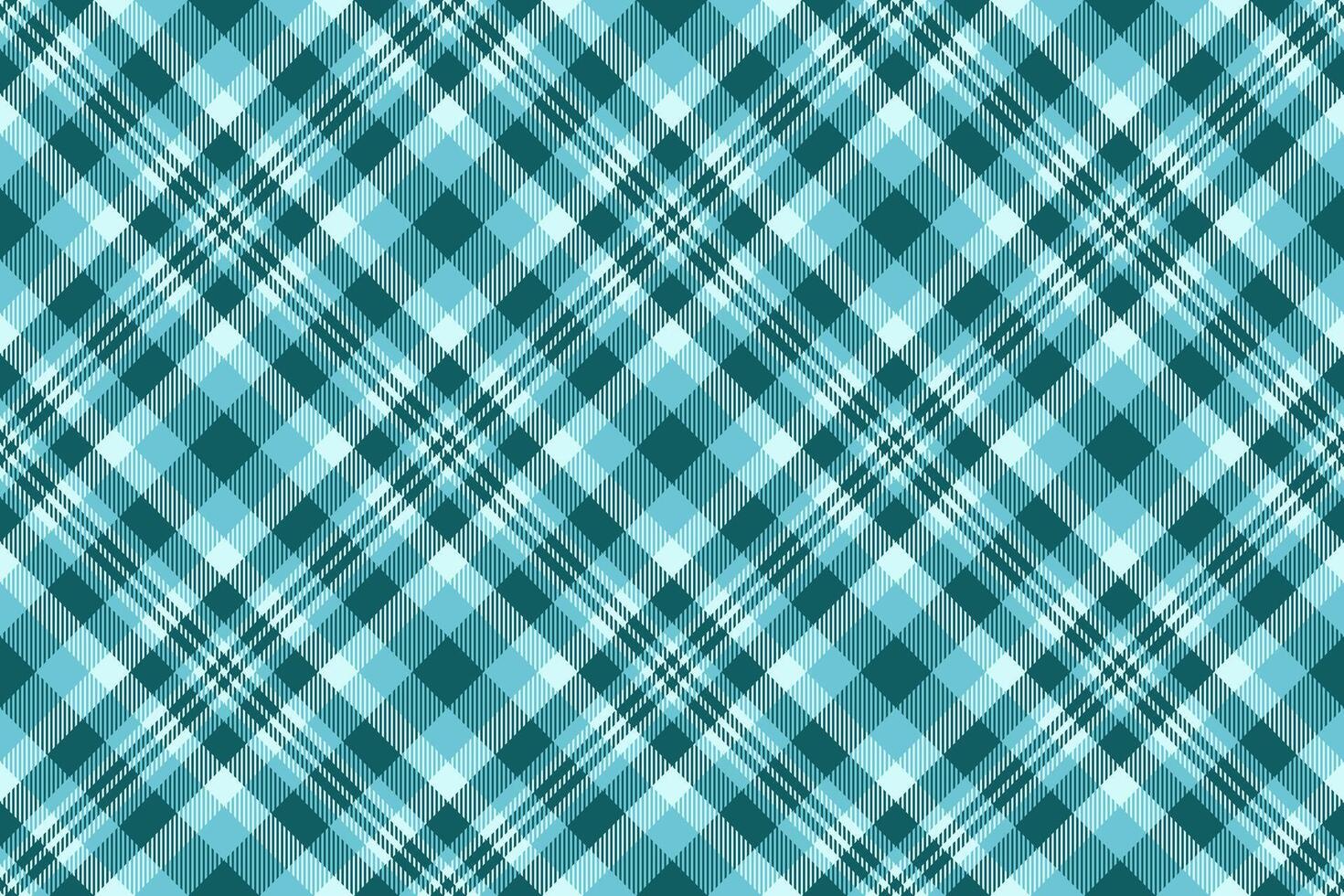 Variation texture pattern plaid, hat check fabric seamless. Everyday background tartan textile in cyan and light colors. vector