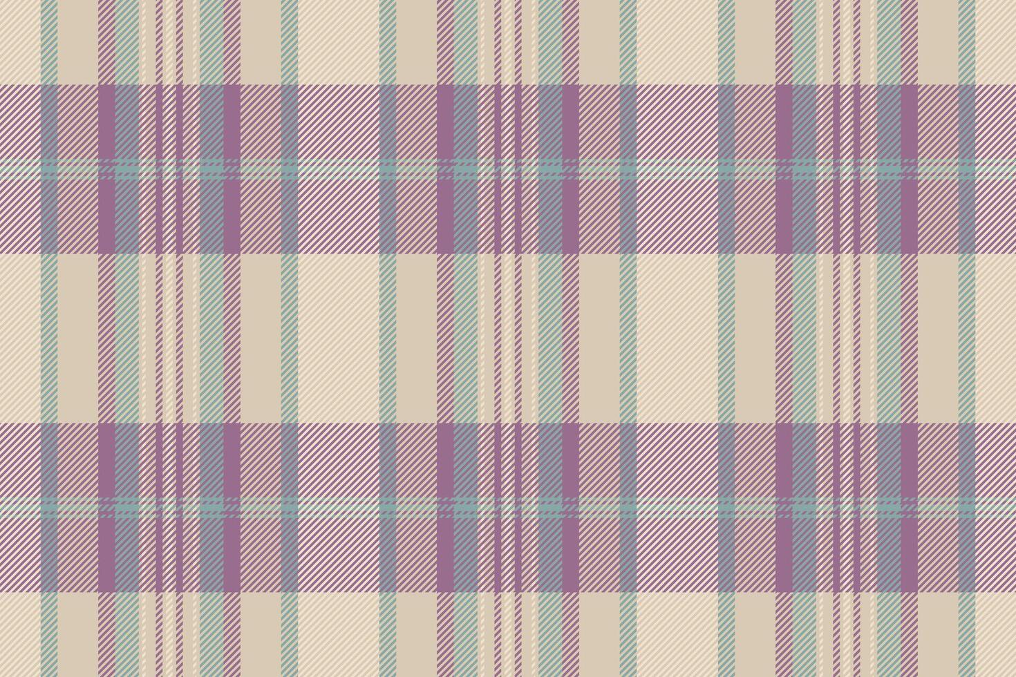 Sexy tartan check texture, folk plaid background fabric. Dimensional textile pattern seamless in light and pastel colors. vector