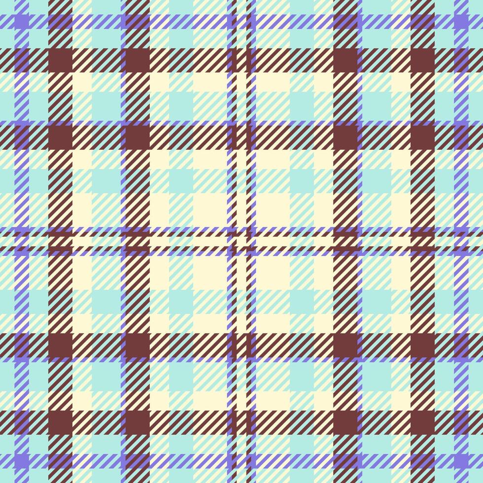 Textile design of textured plaid. Checkered fabric pattern swatch for shirt, dress, suit, wrapping paper print, invitation and gift card. vector