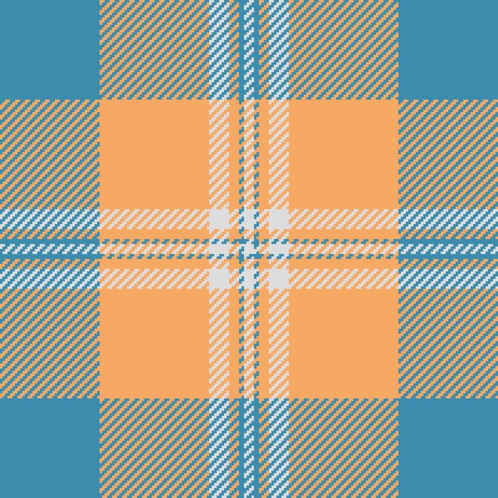 Textile design of textured plaid. Checkered fabric pattern swatch for shirt, dress, suit, wrapping paper print, invitation and gift card. vector