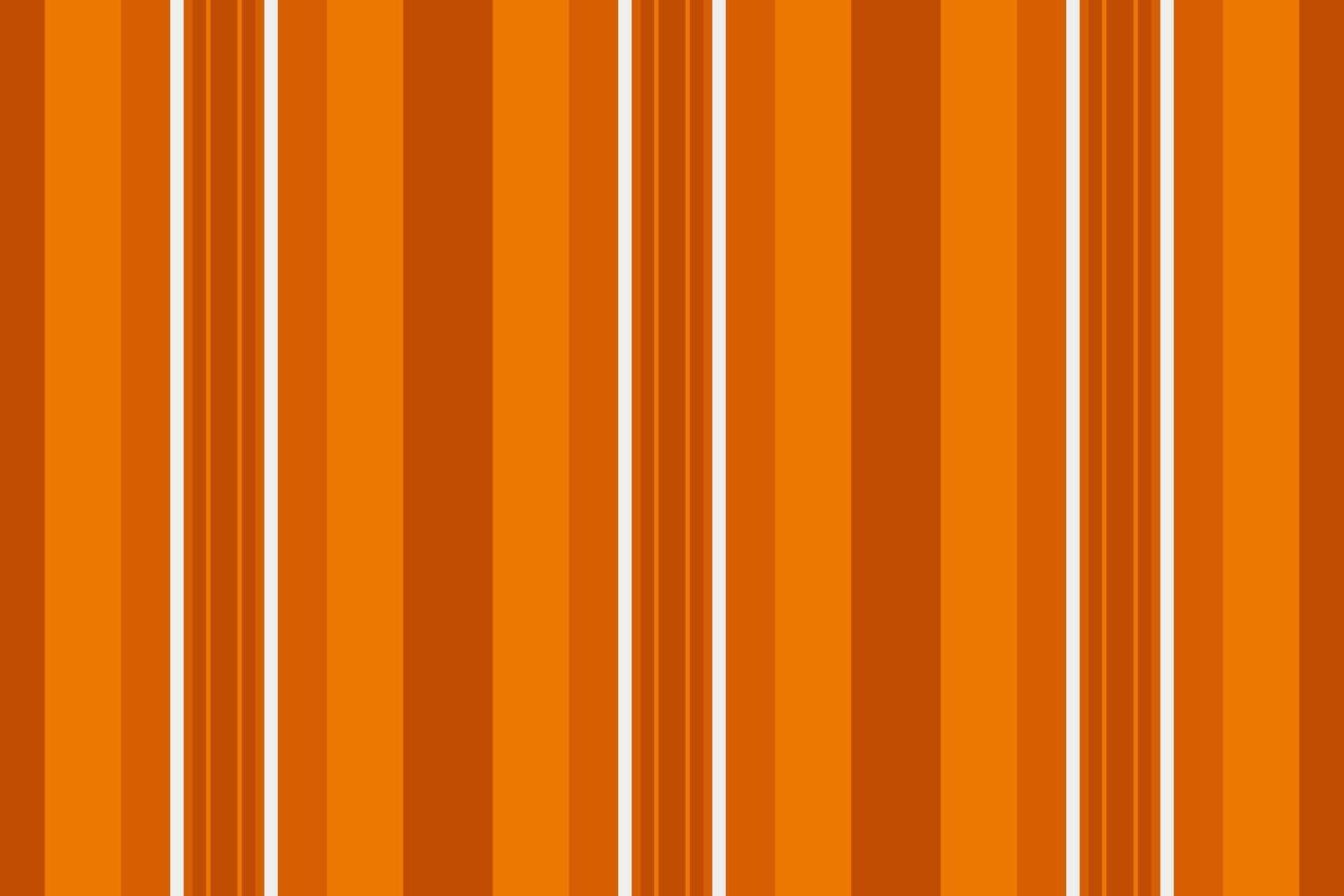 Print seamless texture background, naked lines textile fabric. Eps10 vertical pattern stripe in orange and bright colors. vector