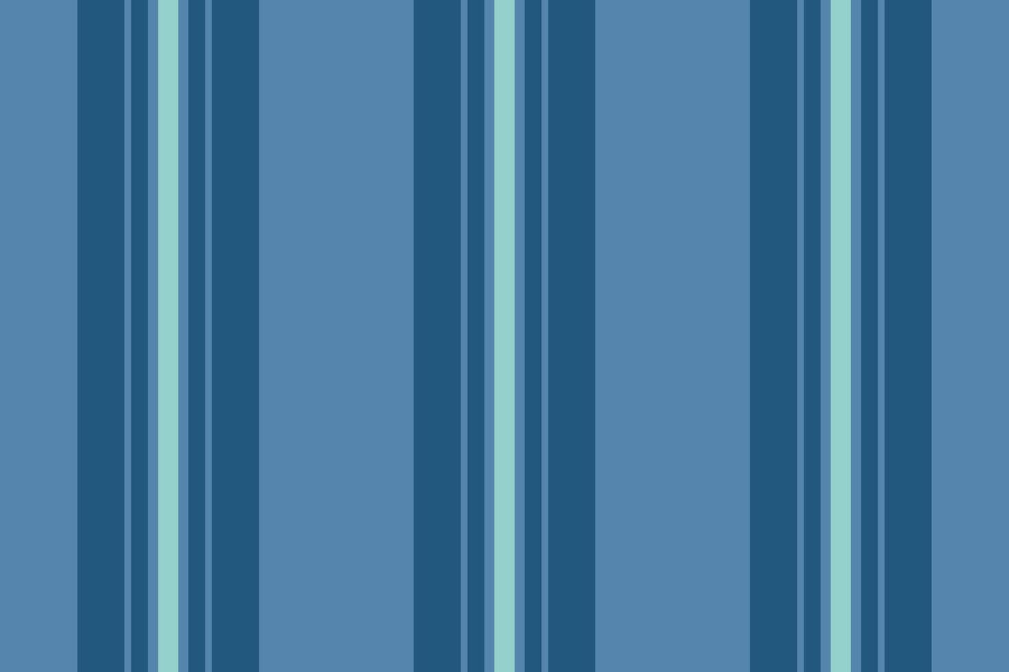 Individuality fabric background seamless, tape stripe vertical textile. Christmas card lines texture pattern in cyan and light colors. vector