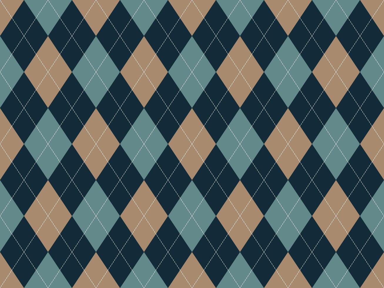 Argyle pattern seamless. Fabric texture background. Classic argill ornament vector