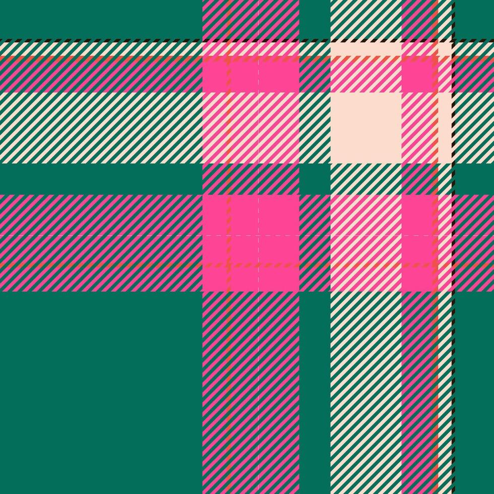 Tartan scotland seamless plaid pattern . Retro background fabric. Vintage check color square geometric texture. vector