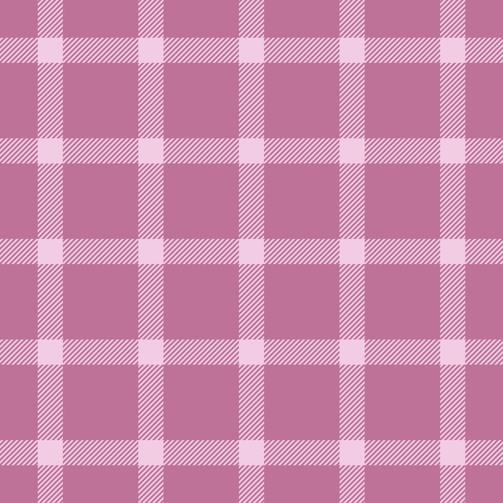 Peach seamless background tartan, wallpaper fabric plaid. Styling textile texture check pattern in pink and light colors. vector
