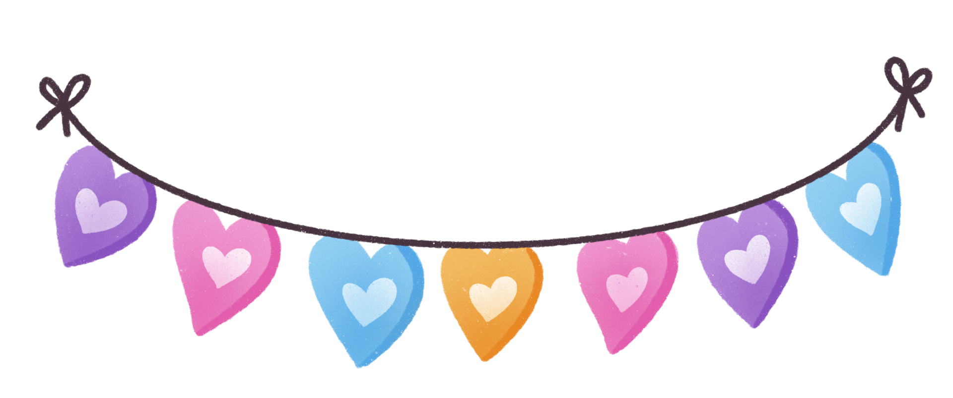 bunting cute hanging flag banner png