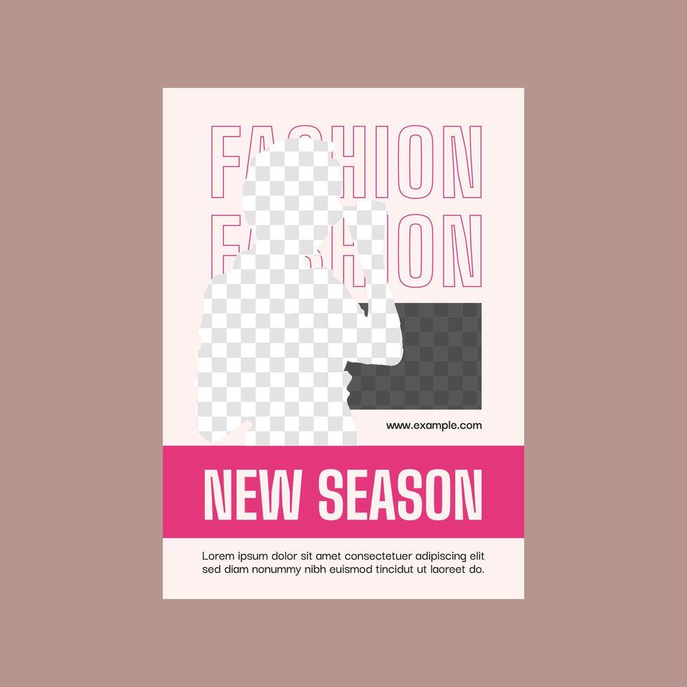 Fashion Sale Poster Template vector