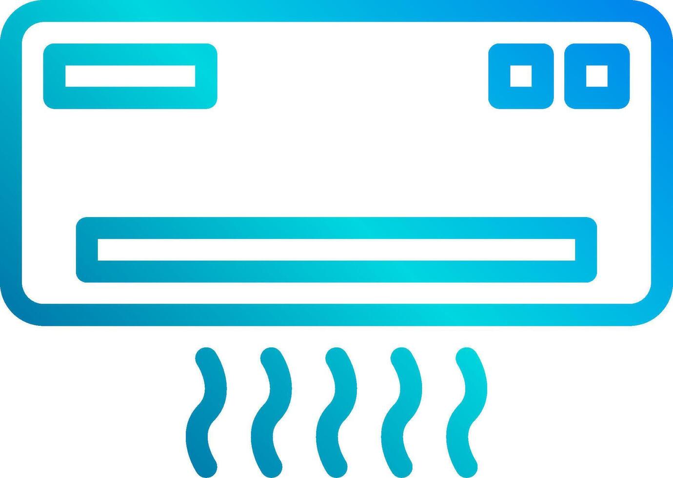 Air conditioner icon illustration vector