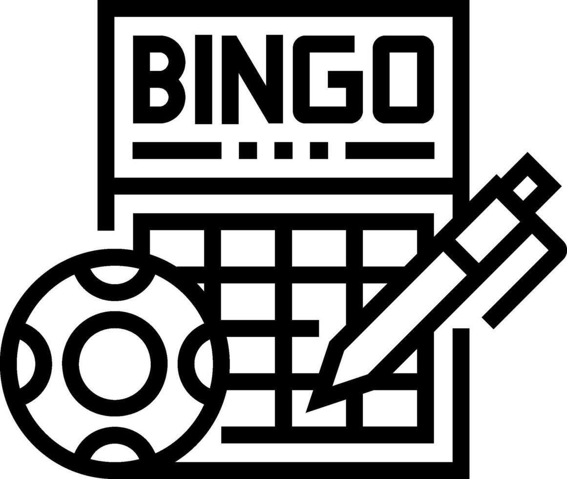 Bingo bingo bingo bingo bingo bingo bingo bingo bingo b vector