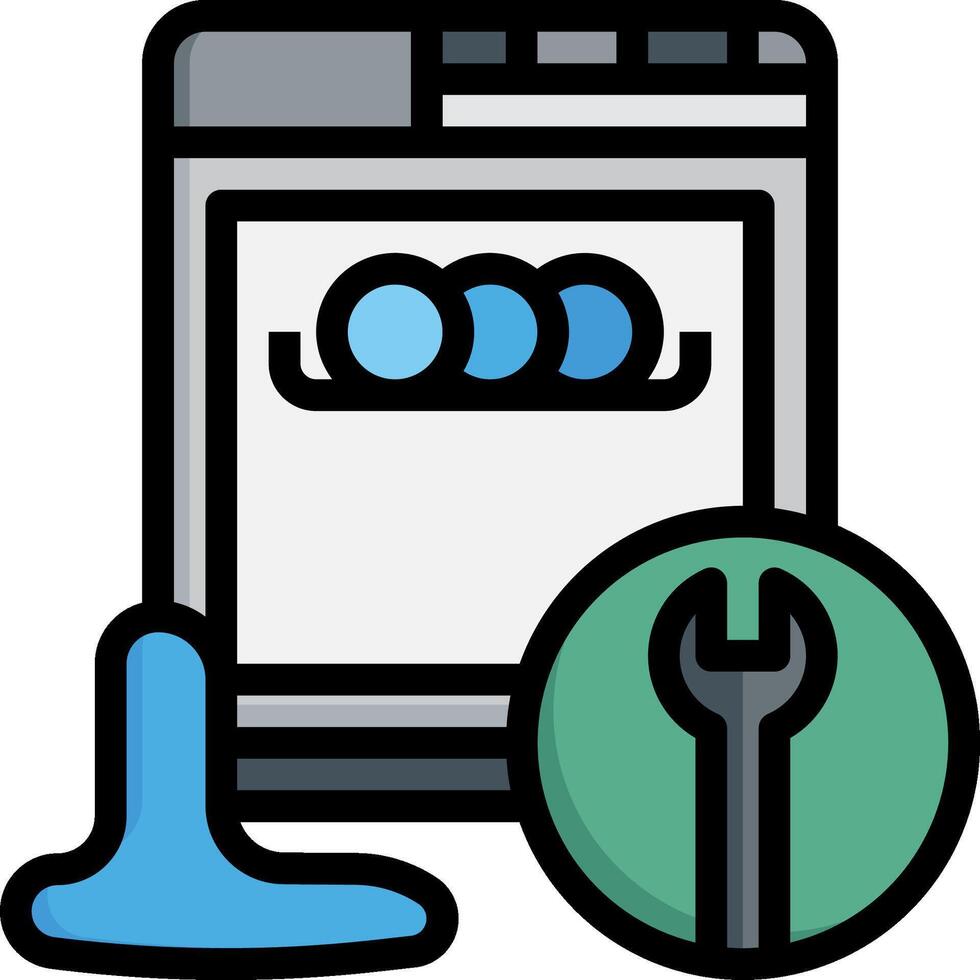 A wren and a wrench are next to a computer vector