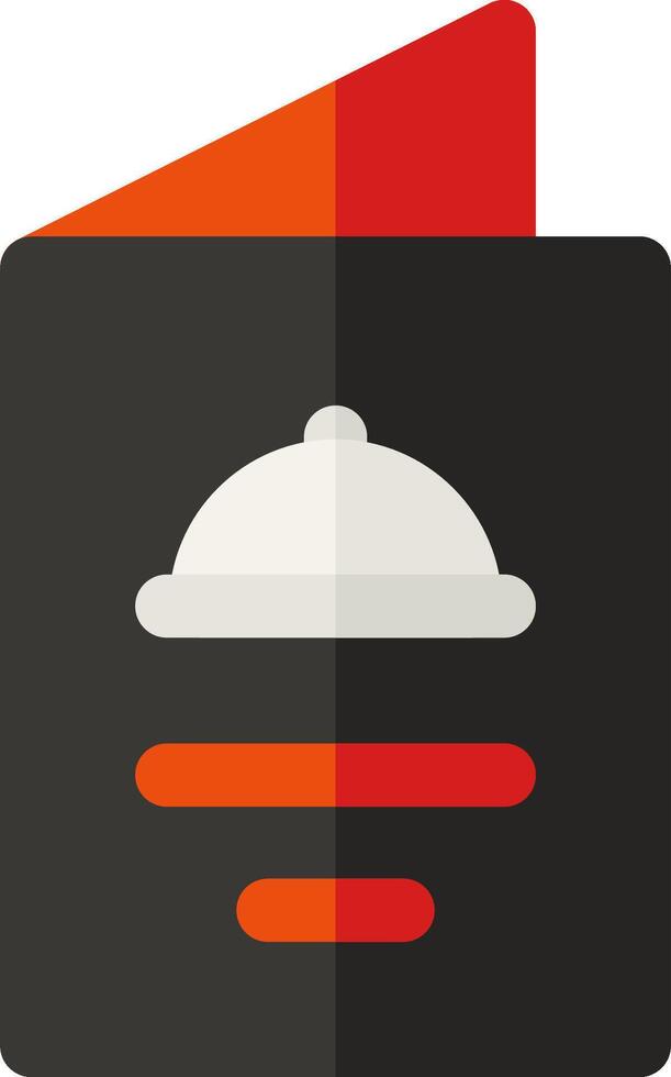 A black and red wallet with a plate on it vector